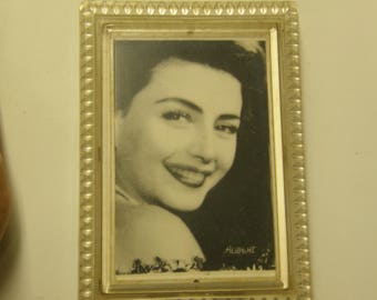 Antique Aubert Lenore Framed Lamac Photo - Move Inc. New York