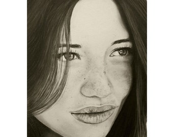A Mark Of Beauty - Beauty Art - ART PRINT - 8 x 10 - By Mixed Media Artist Malinda Prudhomme