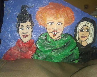 Painted rock a little Hocus Pocus