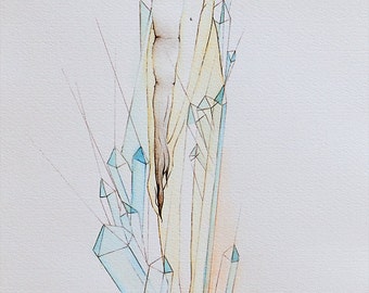 Illustration Crystal Druze
