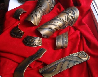 Custom made fantasy cosplay armor