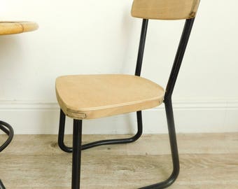 Industrial school chair
