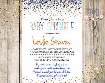 donuts and diapers invitation sprinkle shower baby shower