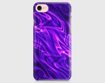 Purple Pink Neon Lights, Neon Print, Neon Design, Protective Phone Case, iPhone Cover, iPhone 7 iPhone 6 iPhone 5 Samsung Galaxy \ hc-pp025
