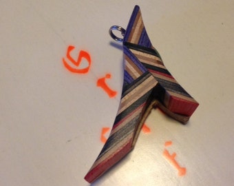 100 % Recycled Skateboard Ornament