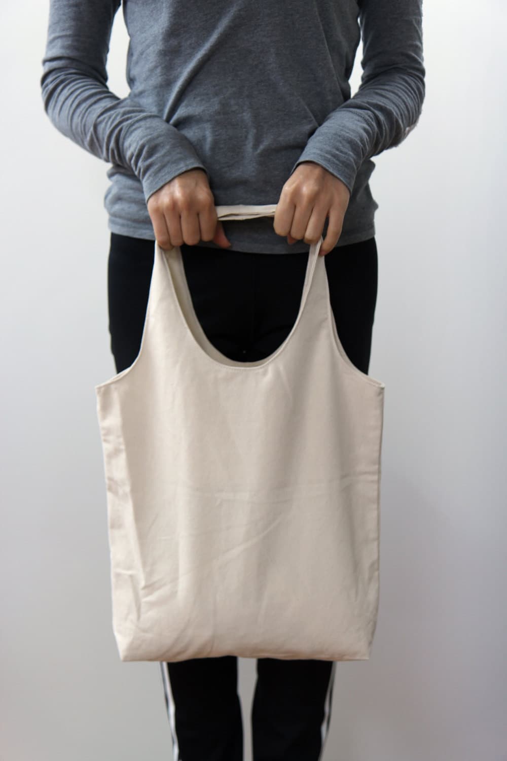100% cotton canvas bag eco friendly cotton fabric Style105