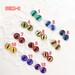 10pcs (5pairs) half round glass eyes diy animal eyes dolls eyes B8MM-R