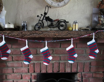 Christmas Stocking Bunting Made to Order Only!