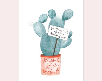 Kaktus sprüche Etsy