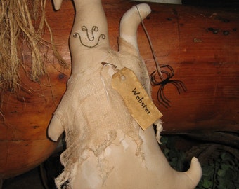 Webster - the friendly ghost shelf sitter