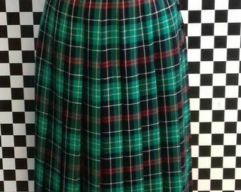 Long pleated festive skirt by Viyella - S/M