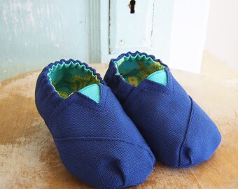 Canvas Baby Shoe Pattern - PDF - Size 3 month to 12 month