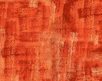 Brushline Orange Kim Schaefer Andover Fabric 1 yard