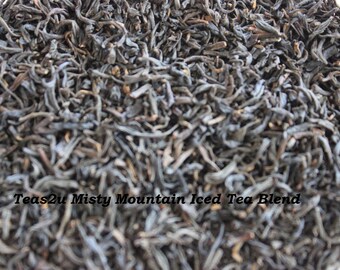 Teas2u Misty Mountain Black Loose Leaf Iced Tea Blend