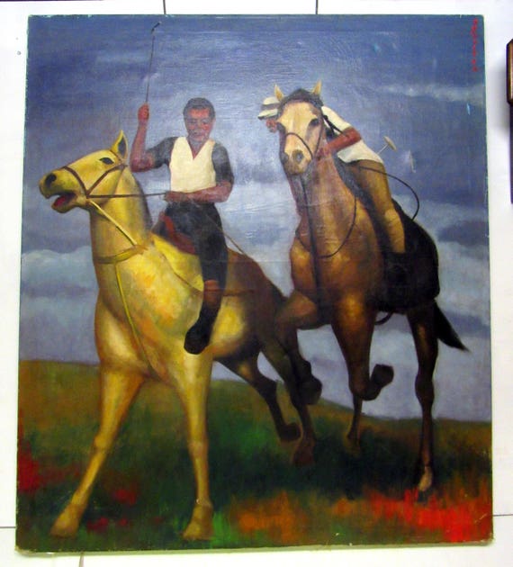 Horse Oil Painting - huge!