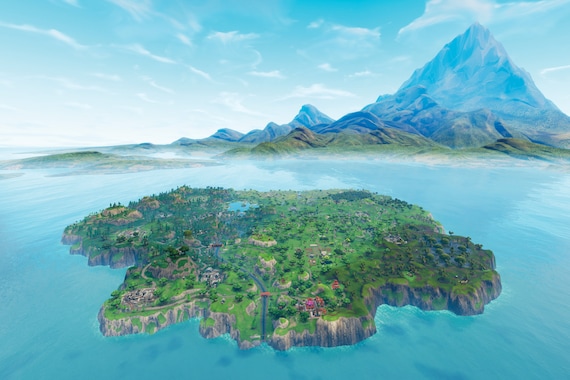 Fortnite Island Landscape digital download