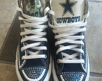 Custom Dallas Cowboys Bling Converse