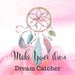 make your own, adult craft kit, dream catcher, dreamcatcher, DIY, Do it yourself, mobile, best friend gift, wall hanging, 21st birthday gift