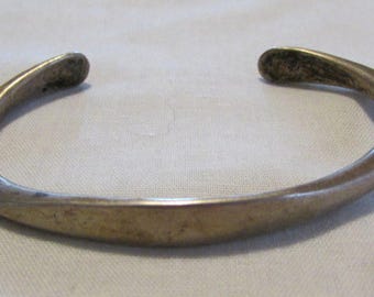 Vintage Sterling Silver Cuff Bracelet