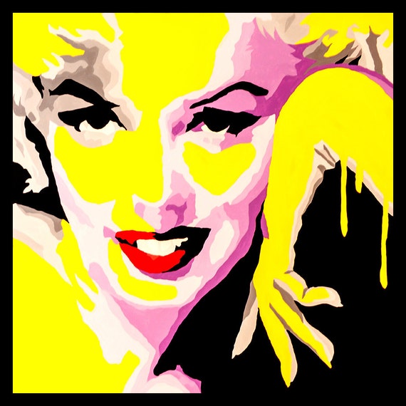 FRAMED Marilyn Monroe Temptress 24x24 Giclee Poster Pop Art