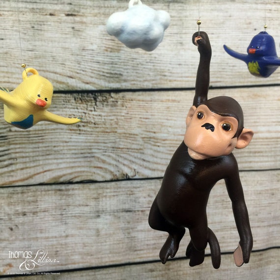 Monkey Mobile Monkey Children's Mobile Monkey Baby