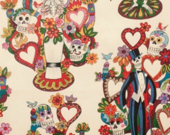 SALE - Alexander Henry - Tree of Life in Tea