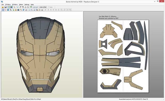 iron man mark 46 pepakura files download