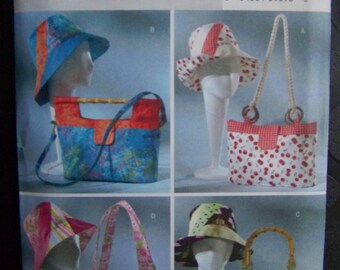 2005 Butterick B4532 HANDBAGS, TOTES & HATS Pattern UNcut
