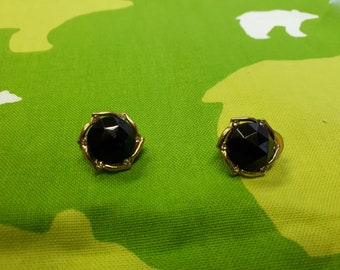 Vintage Art Deco Minimalist Kitsch Earrings - Boho Chic Dinner Party Prom - Clip on