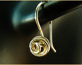 Charming earrings Goldfill or silver earrings