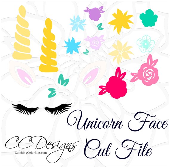 Download Unicon Head SVG, Unicorn Birthday, Unicorn with eyelashes ...