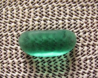 Sea glass green , green beach glass