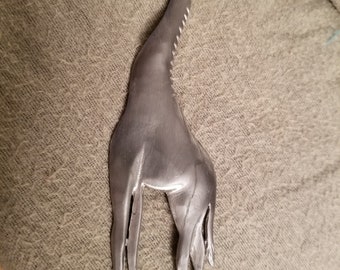Giraffe Large Pewter UltraCraft Brooch