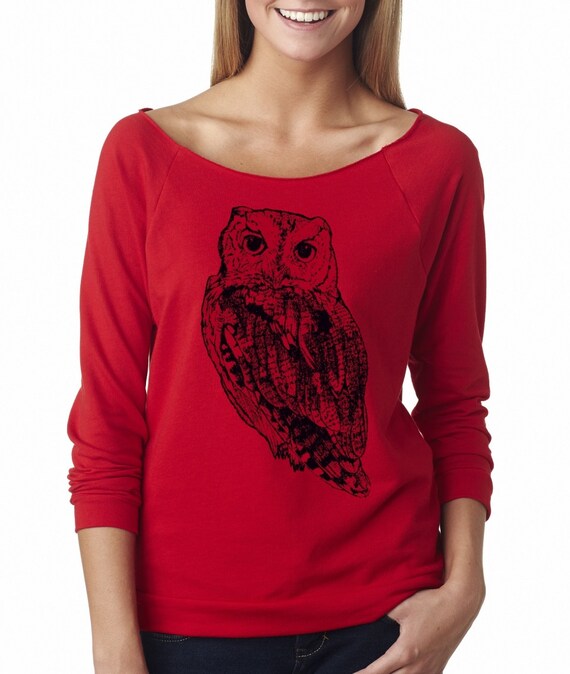 Women's Owl Sweatshirt Comfy Owls Clothing Cute Sweat