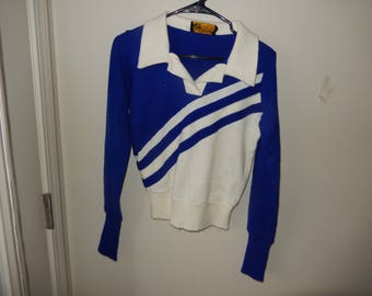 Cheerleading Top and Skirt, Measurements Below - Vintage