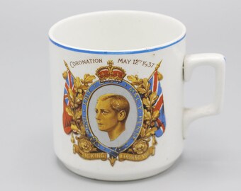 1935 King George V Silver Jubilee Mug Commemorative Handled