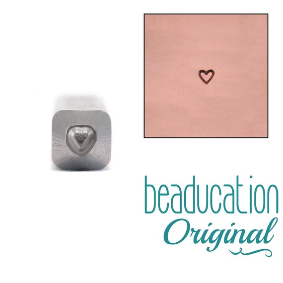 Tall Heart Metal Design Stamp 1.5mm\