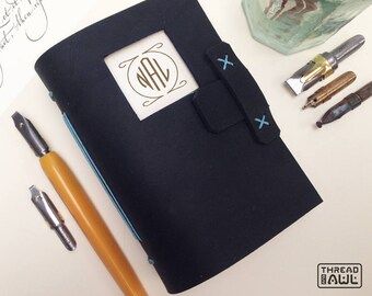 Leather notebook, personalised journal, leather journal, 3rd anniversary gift, writers journal, artists sketchbook, travel notebook