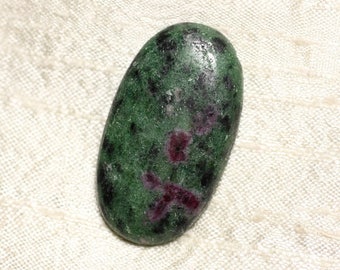 Cabochon stone - Ruby-Zoisite oval 44x25mm N27 - 4558550081377