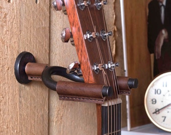 Guitar Hanger, Gifts for Musicians, Guitar Hook, Guitar Wall Mount, Music Lover Gift, Guitar Display, Acoustic Guitar Hook