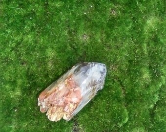Amphibole Quartz / Angel Wing Phantom Quartz