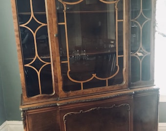 vintage china cabinet