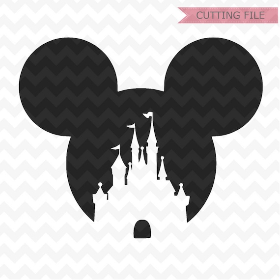 Download Mickey mouse head SVG Disney Castle svg and PNG Disney