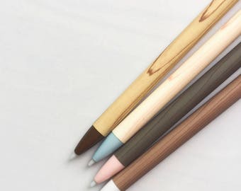Wooden Look Mechanical Pencils - Simple - Wood Design - Minimalistic - Slim Pencil