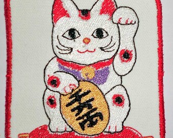 Iron-On Patch - LUCKY CAT