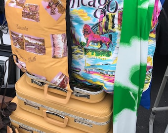 Niagra Falls Vintage Scarf Pillow