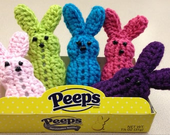 Crochet Easter Box O'Peeps