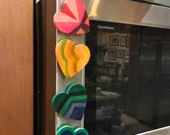wooden magnets- set 2