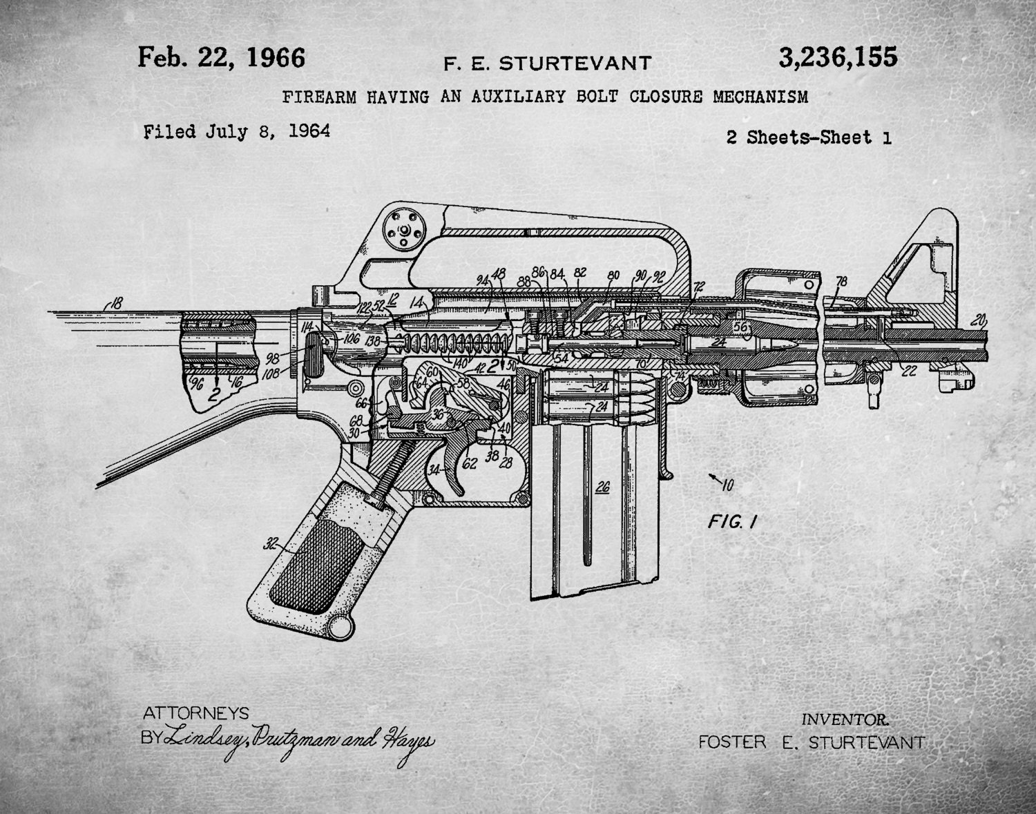 Чертеж ar 15