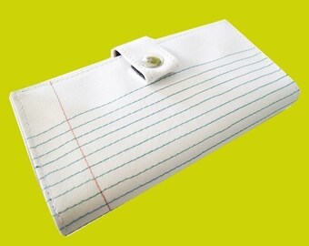CollegeRuled ) Pocketbook Slash CheckbookHolder
